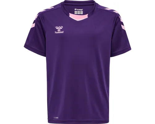 hummel hmlCORE XK Poly Jersey S/S Kids, ACAI, 176