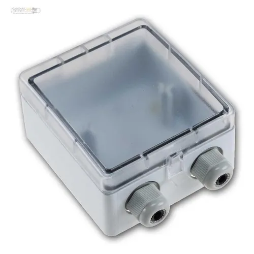 Elektronik-Gehäuse mit Klapp-Deckel IP54 Aufputz 110x105x57mm, Elektro-Verteiler