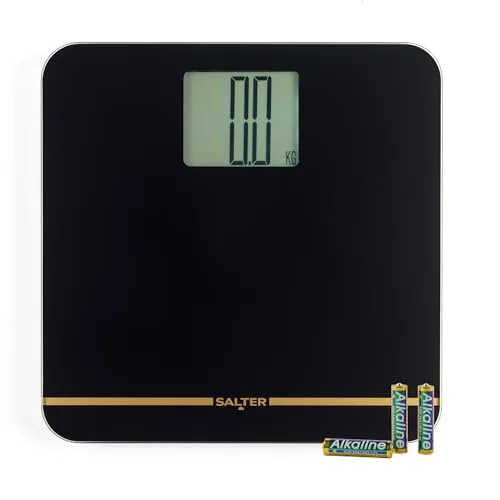 Salter Max Digitale Personenwaage 250 kg, großes LCD-Display