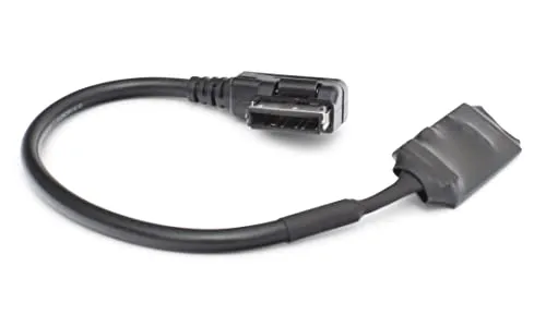 BlueMusic Bluetooth Audio Adapter für VW und Audi - AV-Eingangsadapter für Fahrzeuge, ermöglicht kabelloses Musikhören über MDI/AMI mit einfacher Bedienung über Radio- und Lenkradtasten.