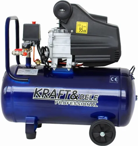 Kompressor 50L 8bar 2,8kW – Mobil und leistungsstark für Werkstatt und Garage