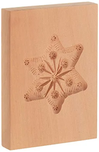 Städter 841222 Prägeform, Holz, Braun, 5,5 x 8 cm