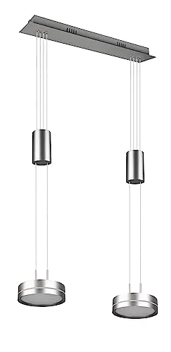 TRIO LED-Pendelleuchte Franklin 326510207 - Moderne Wand- / Deckenleuchte mit 18 W, 2100 lm und warmweißem Licht (3000 K) für eine gemütliche Atmosphäre in jedem Raum.