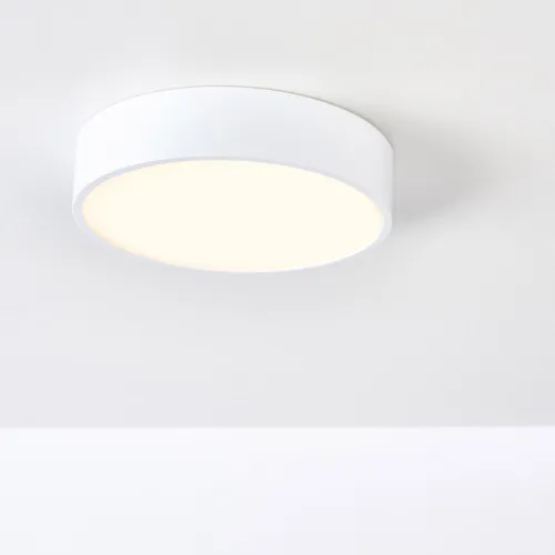 LED Design Deckenleuchte Wandleuchte weiß rund 12W = 60W 960lm warmweiß 3000K
