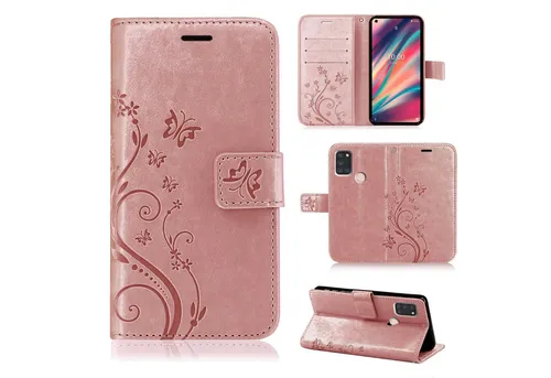 betterfon Handyhülle Handytasche für Wiko Schutzhülle Klapphülle, Bookstyle-Hülle: Magnetverschluss 3 Kartenfächer & Standfunktion