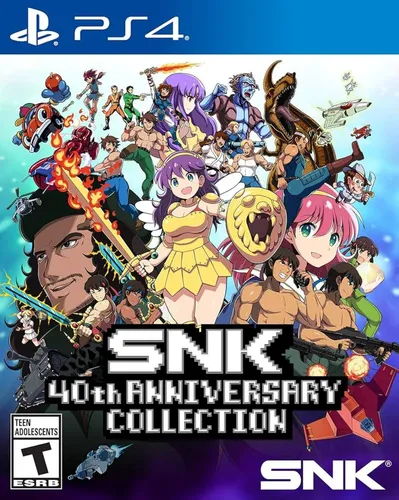 SNK 40th Anniversary Collection für PS4 - Erlebe die besten Klassiker der SNK-Spiele, ideal für Retro-Gaming-Fans und Action-Liebhaber!
