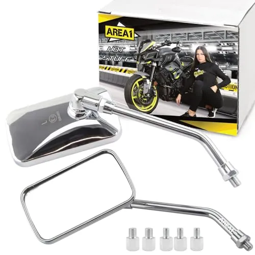 Rückspiegel Set kompatibel mit XJR 1300, SP, Racer/Spiegel kompatibel mit XJR 1200, SP (V54)