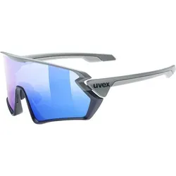 Uvex Sportstyle 231 Sportbrille - rhino deep space matt/mirror blue - Sportbrillen für optimale Sicht und Schutz, ideal für Outdoor-Aktivitäten mit stylischem Design und hoher UV-Schutz.