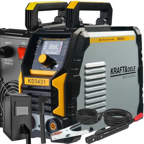 Inverter Schweißgerät MMA TigLift Pulse 340A für Metall und Aluminium