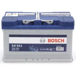 Bosch S4 011 Autobatterie 12V 80Ah 740A
