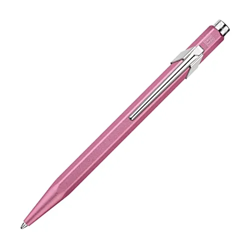 Caran d'Ache Kugelschreiber 849 COLORMAT-X Rosa, 1 Stück (1er Pack)