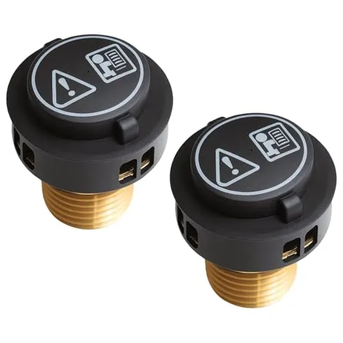 2x Sicherheits-Druckverschluss kompatibel zu Kärcher SC 1402 SC 5 SC 4 Dampfreiniger – Ersatzteil mit Druckventilmechanismus – Nachbau KA wie 4.580-760.0