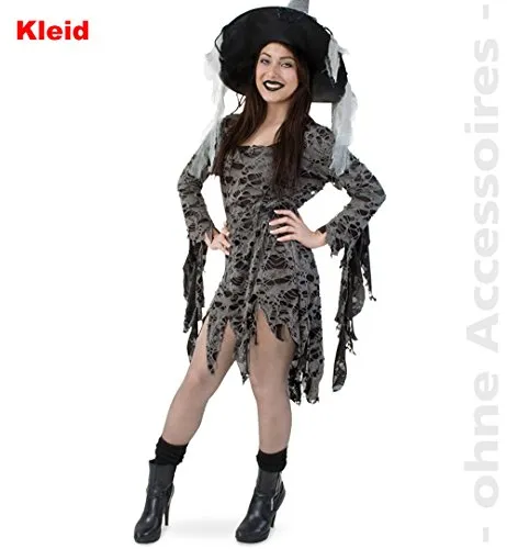 Party-Chic 12883 Damen Kostüm Voodoo Queen-Kleid-Gr. 40