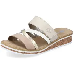 RIEKER Pantolette mit Keilabsatz