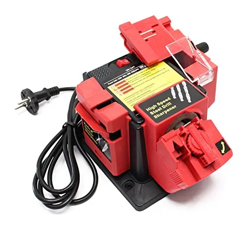 Wiltec Universal Schleifmaschine 65 W - Schleifmaschinen für vielseitige Anwendungen - Schärfen von Messern, Scheren und Bohrern mit 65 W Leistung für schnelle Ergebnisse und präzise Winkel.