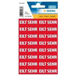 Herma Textetiketten