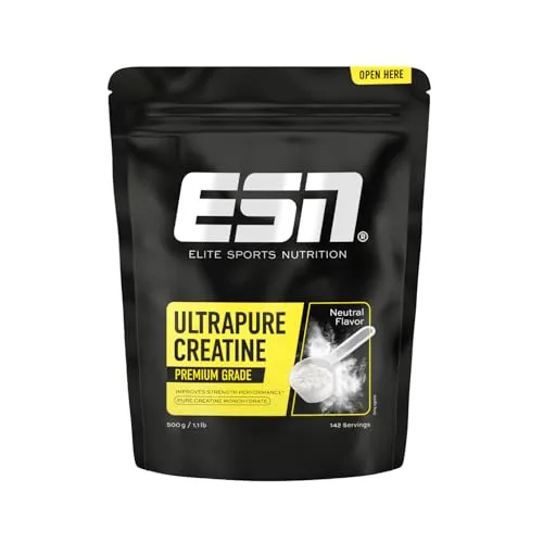 ESN Ultrapure Creatine 500g in schwarz von ESN