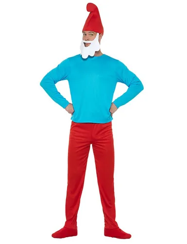 Kostüm Papaschlumpf Kostüm für Erwachsene