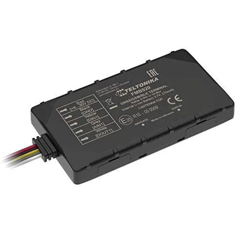 FMB920 - 2G GNSS-Tracker mit Bluetooth - Router für Flottenmanagement mit internem Akku, ideal zur Überwachung von Leichtkraftfahrzeugen und Diebstahlschutz.