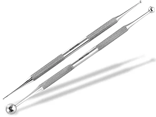 Punktsucher Akupressurstift Set 6/9-1/2 mm Massage-Stift Akupressur-Stift Akupunktur-Stab