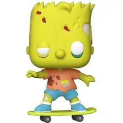 Funko Pop! Animantion - The Simpsons: Zombie Bart on Skateboard #1027