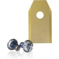 Fepro Ersatzklingen für Mähroboter Kompatibel mit Husqvarna Gardena 60 St