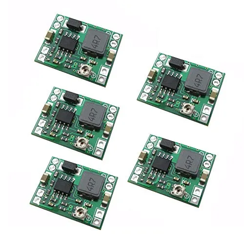 DollaTek 5Pcs MP1584EN ultra Small DC-DC 3A power Step-Down Adjustable Module Buck Converter 24V To 12v 9V 5V 3V für Arduino