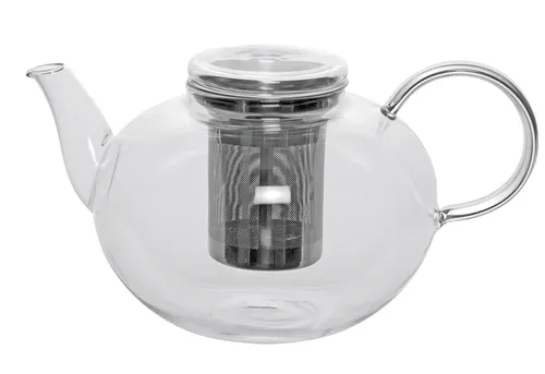 LEONARDO Teekanne 'Moon' - Hitzebeständig und Handgefertigt - Teekocher aus hitzebeständigem Borosilikatglas, ideal für perfekten Teegenuss. Handgefertigt und perfekt für stilvolle Teestunden.