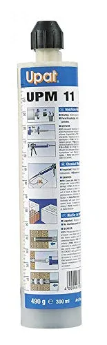 Upat Injektionsmörtel UPM 11-300 (1 Stück). Der günstige Injektionsmörtel für leichte Befestigungen.