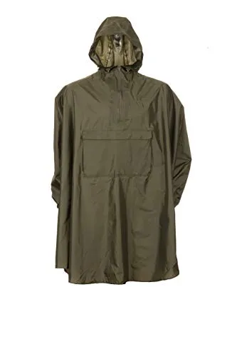 Snugpak Enhanced Patrol Poncho WGTE – Wasserdichter Poncho mit verstellbarer Kapuze für Outdoor-Abenteuer - Ideal für Wandern und Camping: Dieser leichte, wasserdichte Poncho schützt Sie zuverlässig vor Regen. Mit verstellbarer Kapuze und praktischer Kartentasche ist er der perfekte Begleiter für jedes Abenteuer.