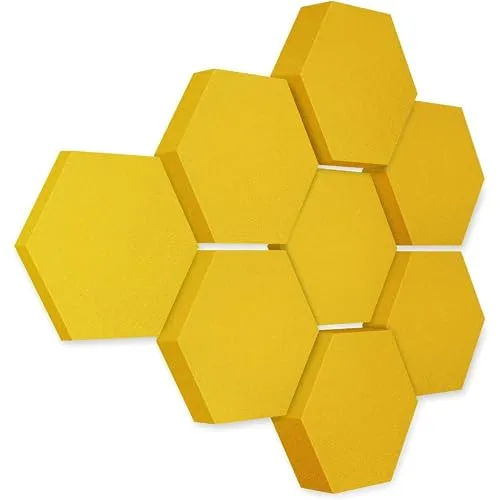 platino24 Schallschutzpaneel Edition LOFT 8 Elemente 3D - Wandpaneele zur optimalen Schalldämmung, inklusive 8 Akustikelementen für verbesserte Raumakustik und ästhetisches Design in zahlreichen Farben.
