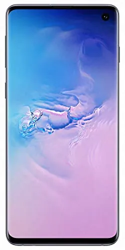 Samsung Galaxy S10 Smartphone - 6.1 Zoll, 512 GB, 8 GB RAM, prism Blau - Simlockfreies Handy mit Infinity-O Display und HDR10+ für beeindruckende Multimediaerlebnisse, plus Wireless PowerShare für kabelloses Laden.