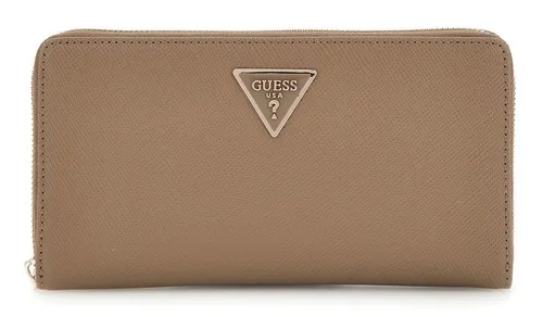 GUESS Geldbörse Cheque Organizer Dark Taupe in braun von GUESS