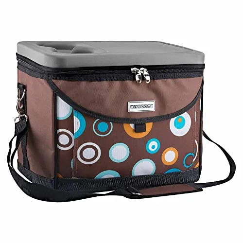 anndora Picknick Tasche Kühltasche 22 L - Kühlbox für Picknicks, aus robustem Polyester, bietet 22 L Volumen für Getränke und Snacks – ideal für Ausflüge und Reisen.