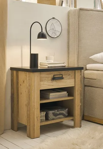 Nachttische Braun von Home Affaire