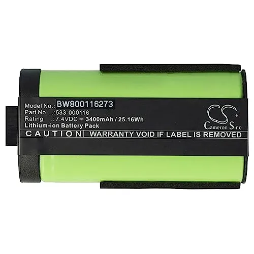vhbw Akku Ersatz für Logitech 533-000116, 533-000138 für Lautsprecher Boxen Speaker (3400 mAh, 7,4 V, Li-Ion)