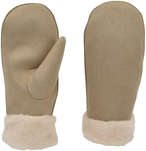 Handschuhe & Fausthandschuhe Beige von styleBREAKER