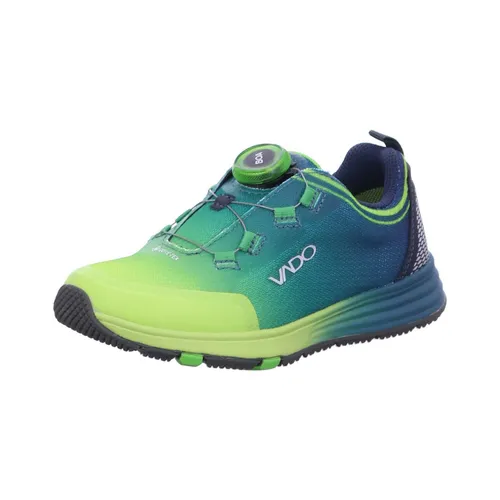 VADO Kid's Fade Low Boa GTX - Freizeitschuhe in Blau/Grün, Gr. 40 - Sneaker mit wasserdichter GORE-TEX Membran und BOA-Drehverschluss für schnellen Komfort. Ideal für den Alltag und aktive Kinder.