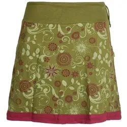 Vishes A-Linien-Rock mit Mandalas Druck im Boho Style von Vishes