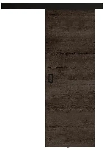 KIER FURNITURE Schiebetür Komplettset WERDI 70 - Innentüren Komplettset - Wohnzimmer Schiebetür - Modern Schiebetüren - Sliding Door - Tür Old Style 76x205x1,6 cm