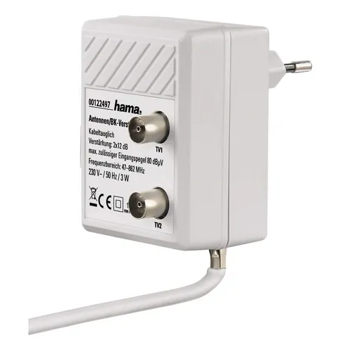 Hama 2-Fach Antennen-Verstärker für DVB-T2