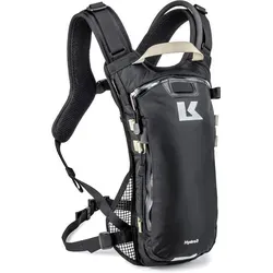 Kriega Hydro 3l Trinkrucksack Schwarz - Rucksäcke mit integriertem Hydrapak® Trinksystem für grenzenlose Freiheit beim Motorradfahren. Ultra-robust und mit einzigartigem Quadloc-liteTM-Gurtsystem für maximalen Komfort und Bewegungsfreiheit.