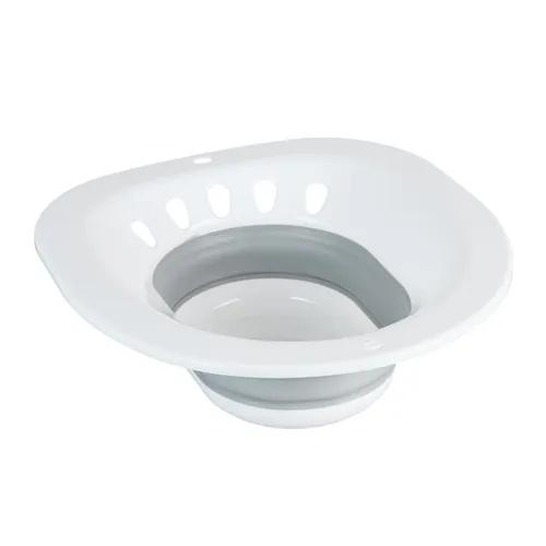 Sitzbad Toilette Sitzbadewanne faltbar Sitzwanne Toiletteneinsatz Einsatzbidet