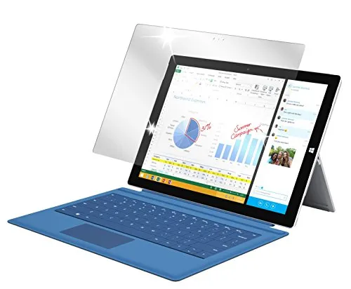 dipos I 3X Schutzfolie klar kompatibel mit Microsoft Surface Pro 3 Folie Displayschutzfolie