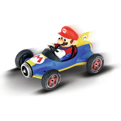 Carrera Mario Kart Mach 8 - Ferngesteuertes RC Auto im Maßstab 1:18, bis zu 9 km/h, 20 Min Fahrzeit, Multiplayer-fähig für spannende Duelle ab 6 Jahren