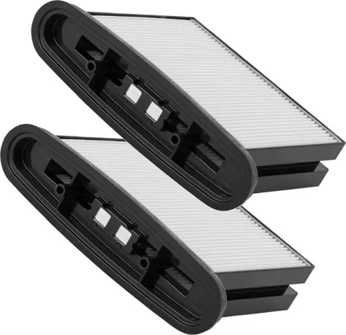 2x Feinstaubfilter Filterkassette für Bosch GAS25/GAS50 - Auswaschbar - Wasserfilter für Nass- und Trockensauger, ideal für feuchte Staubaufnahme. Enthält 2 abwaschbare Polyester-Faltenfilter, passend für Bosch Geräte GAS 25 und GAS 50.
