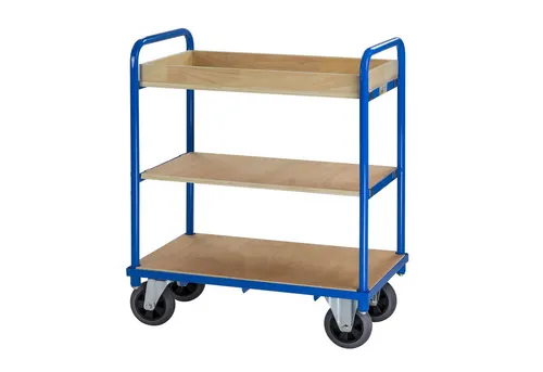 DEMA Transportwagen 250kg 3 Etagen - Transportgeräte & Rampen, robuster 3-Etagen-Wagen mit bis zu 250 kg Tragkraft, ideal für vielseitige Transportaufgaben.