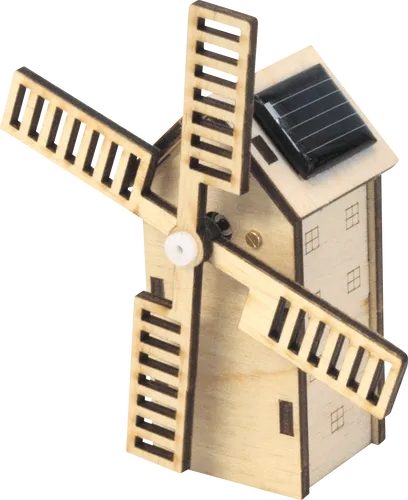 Sol Expert 40005 Solar Miniwindmühle - Kleine, solarbetriebene Windmühle für Fensterbretter und Balkone. Mit einfacher Montage und individuell gestaltbaren Bauteilen ist sie ein echter Blickfang und bringt Schwung in jeden sonnigen Platz.