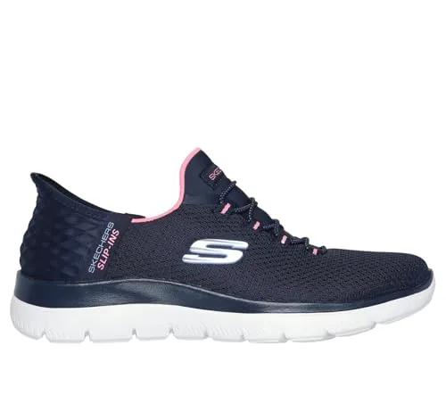 Skechers Summits Diamond Dream Slip-On Blau SLT Größe EU 41 - Halbschuhe für Damen, stylisch und bequem, ideal für mühelosen Komfort und zeitlosen Stil – einfach hineinschlüpfen und wohlfühlen!