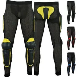 German Wear GW520T Protektorenhose - Motorradhosen mit herausnehmbaren Protektoren für optimalen Schutz und Komfort, Größe 58/3XL in auffälligem Gelb, ideal für sicheres Fahren.